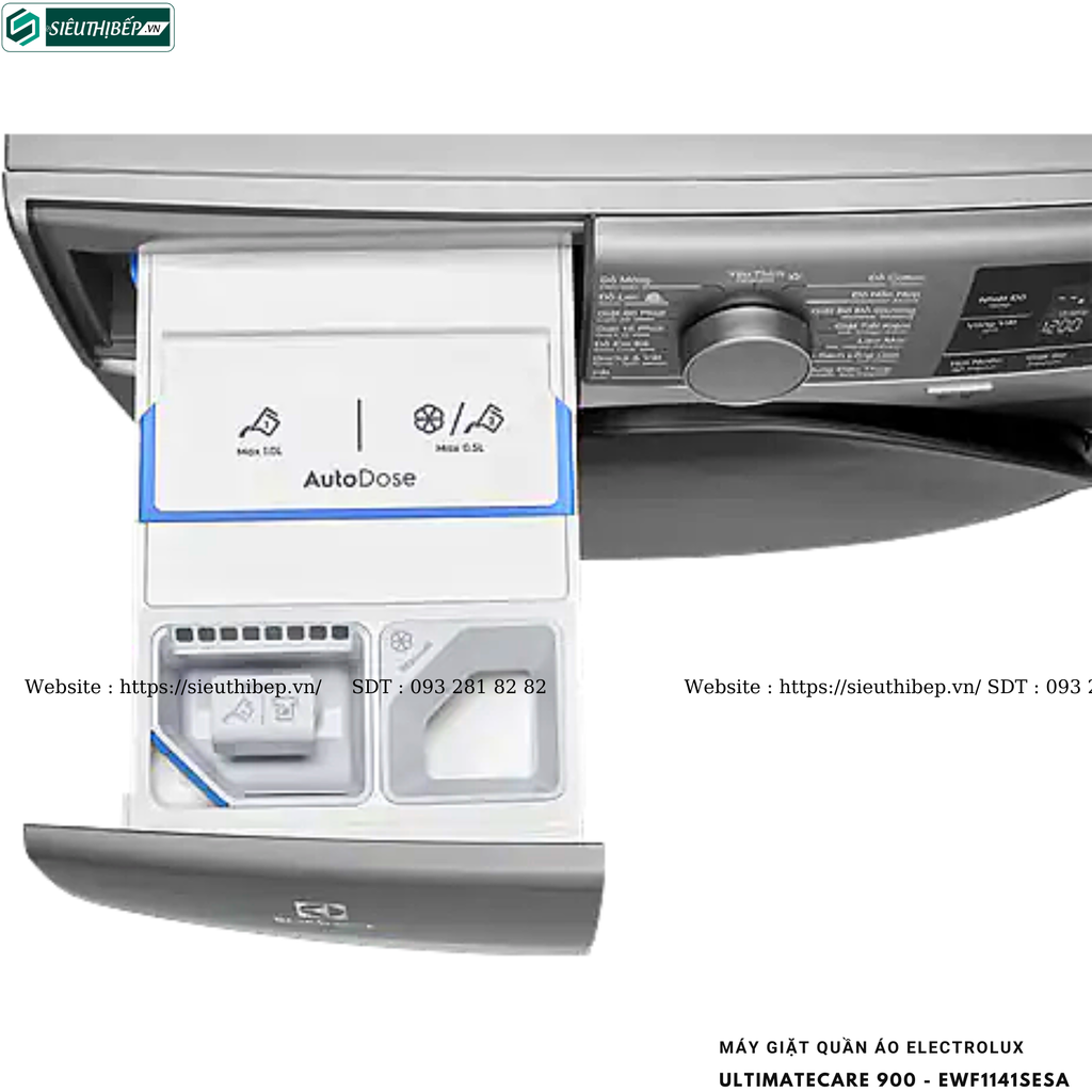 Máy giặt Electrolux UltimateCare 900 - EWF1141SESA (11KG - Cửa ngang)