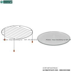 Lò kết hợp Electrolux UltimateTaste 500 - EMG25D22BM (Lò vi sóng kết hợp nướng đối lưu để bàn - 25 Lít)