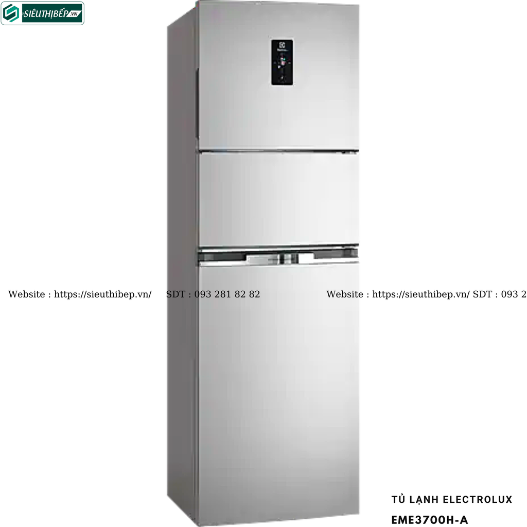 Tủ lạnh Electrolux EME3700H-A / EME3700H-H (Inverter 3 cửa - 337 lít)