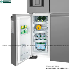 Tủ lạnh Electrolux UltimateTaste 900 - EQE6879A-B (Cửa Pháp - 609 Lít)