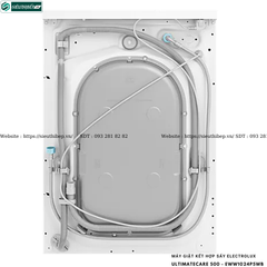 Máy giặt kết hợp sấy Electrolux UltimateCare 500 - EWW1024P5WB (10/7kg - Cửa ngang)