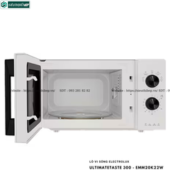 Lò vi sóng Electrolux UltimateTaste 300 - EMM20K22B / EMM20K22W (Để bàn - 20 Lít)