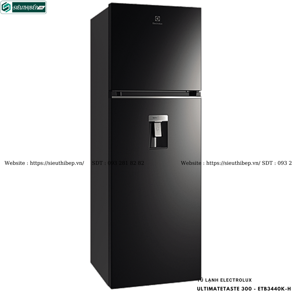 Tủ lạnh Electrolux UltimateTaste 300 - ETB3440K-H / ETB3440K-A (Ngăn đá trên - 312 lít)