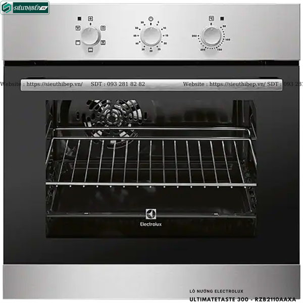 Lò nướng Electrolux UltimateTaste 300 - RZB2110AAXA (Âm tủ - 53 Lít)