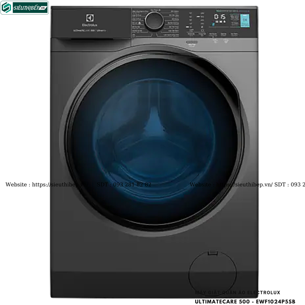 Máy giặt Electrolux UltimateCare 500 - EWF1024P5WB / EWF1024P5SB (10KG - Cửa ngang)