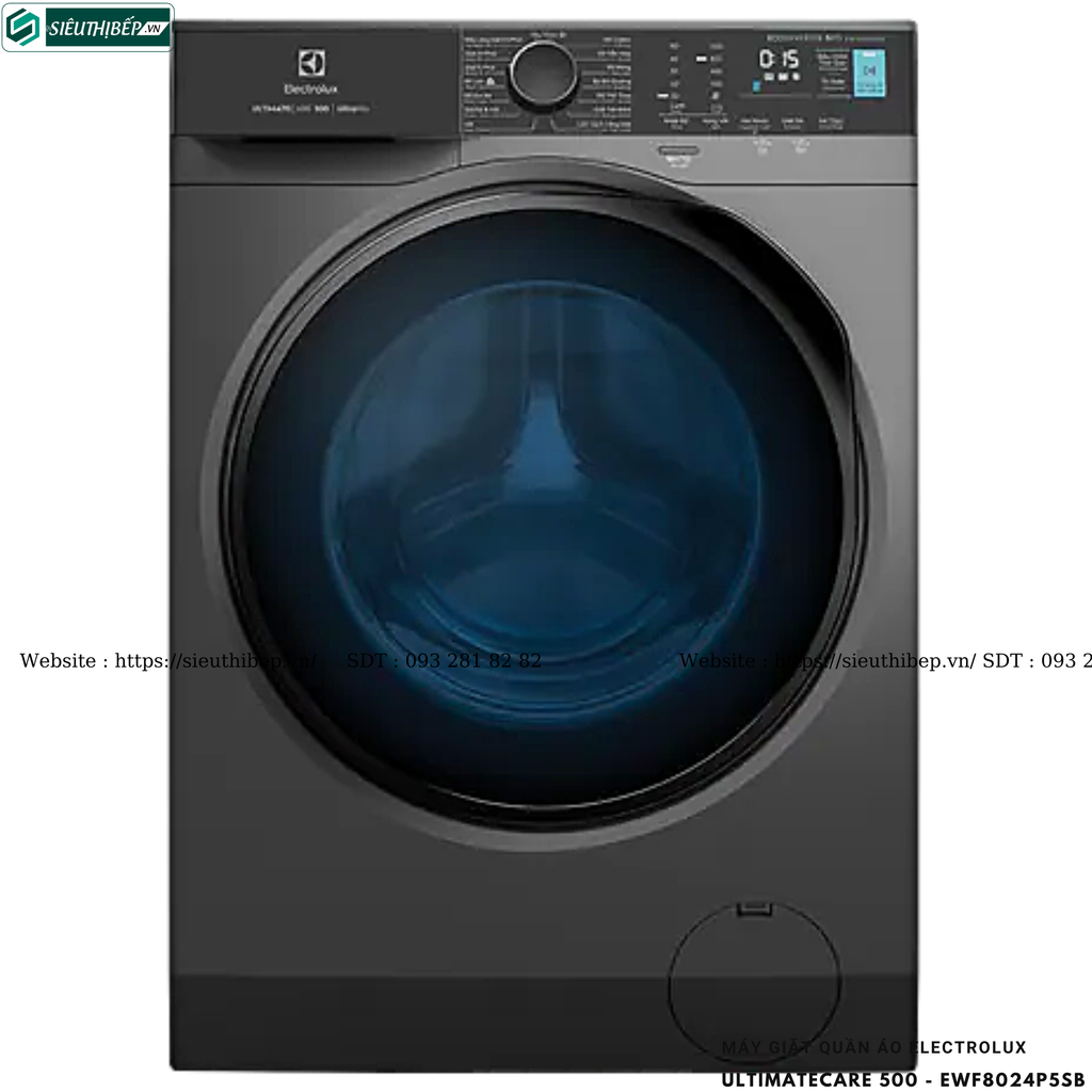 Máy giặt Electrolux UltimateCare 500 - EWF8024P5WB / EWF8024P5SB (8KG - Cửa ngang)