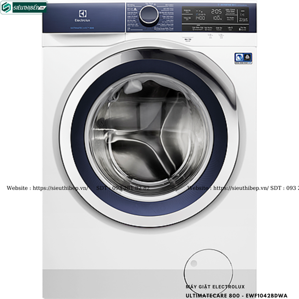 Máy giặt Electrolux UltimateCare 800 - EWF1042BDWA (10KG - Cửa ngang)