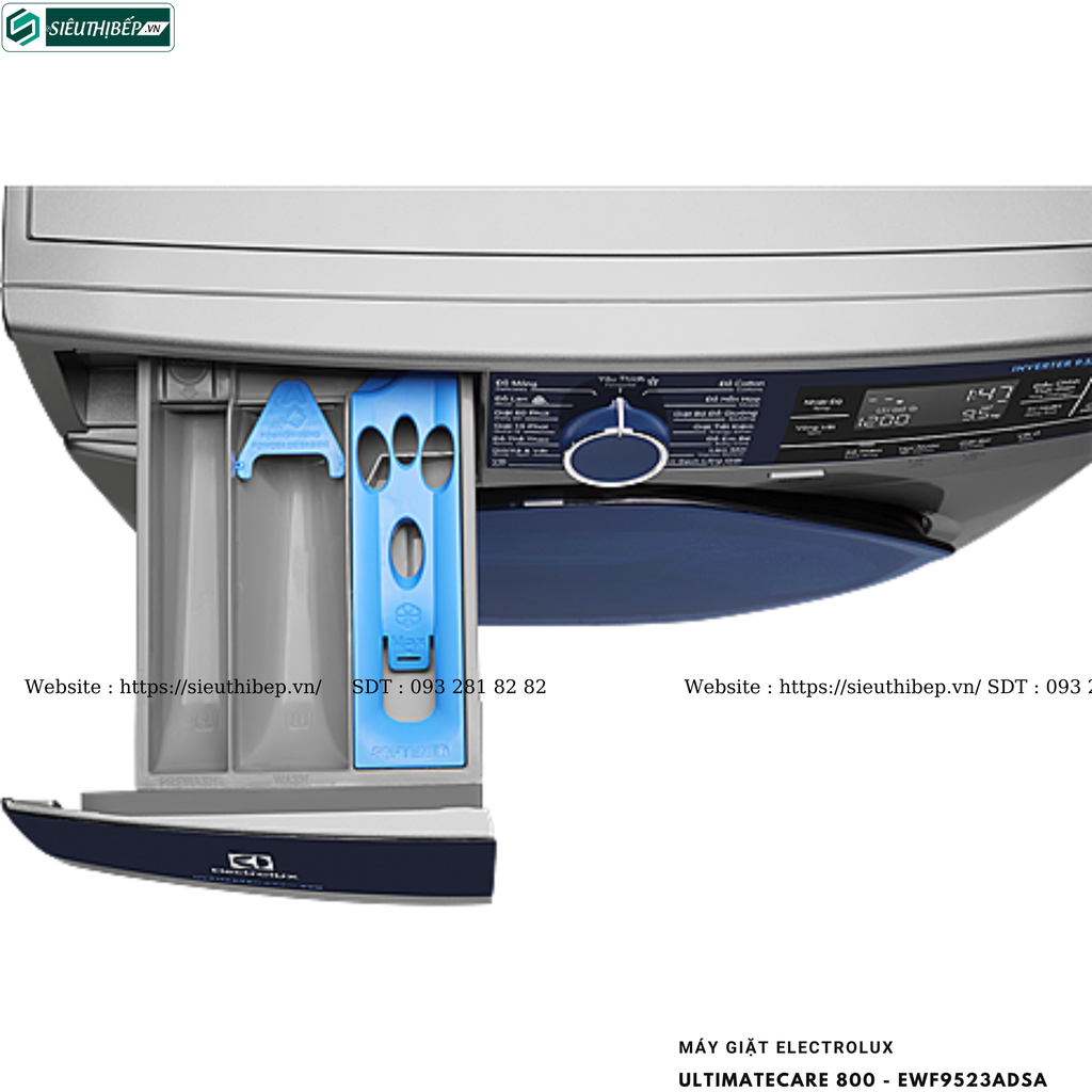 Máy giặt Electrolux UltimateCare 800 - EWF9523ADSA (9.5KG - Cửa ngang)