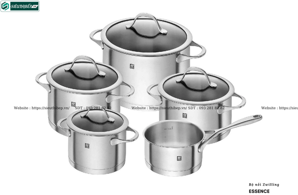 Bộ nồi Zwilling Essence (5 món)