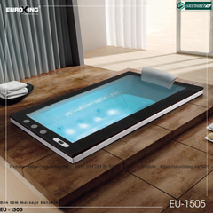 Bồn tắm massage Euroking EU - 1505 (Hệ thống massage, sủi khí và tạo thác)