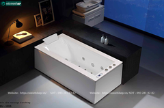 Bồn tắm massage Euroking EU - 1505 (Hệ thống massage, sủi khí và tạo thác)