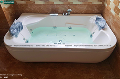 Bồn tắm massage Euroking EU - 6140 (Hệ thống vòi phun massage và sủi khí)