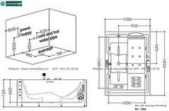 Bồn tắm massage Euroking EU – 1105 (Công nghệ Châu Âu)