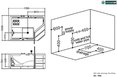 Bồn tắm massage Euroking EU – 1106 (Công nghệ Châu Âu)
