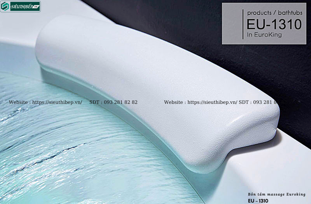 Bồn tắm massage Euroking EU – 1310 (Hệ thống thác nước)