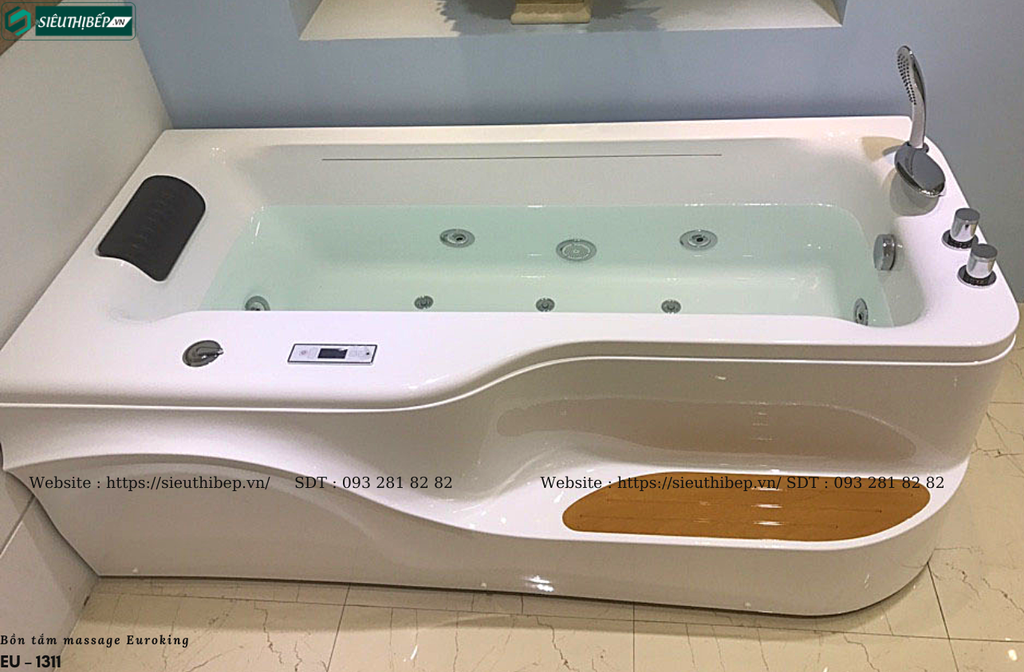 Bồn tắm massage Euroking EU – 1311 (Công nghệ Châu Âu)
