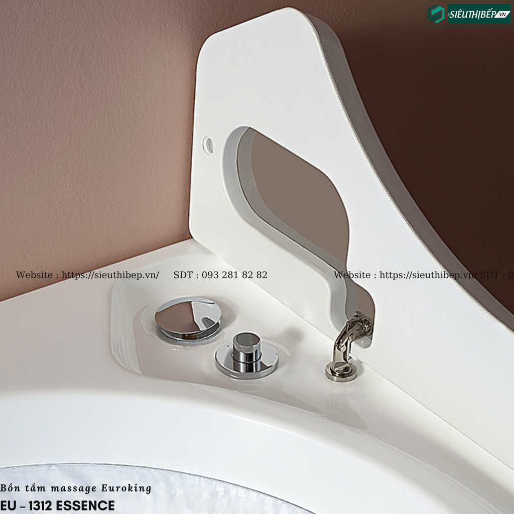 Bồn tắm massage Euroking EU – 1312 ESSENCE (Hệ thống 6 mắt sục massage)