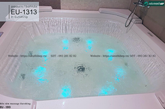 Bồn tắm massage Euroking EU – 1313 (Hệ thống các mắt sục và sủi massage)
