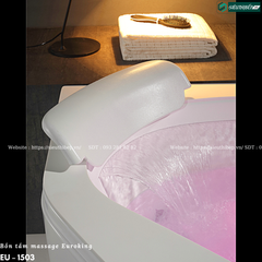Bồn tắm massage Euroking EU – 1503 (Hệ thống các mắt massage, sủi khí lớn và tính năng tạo thác nước hiện đại)