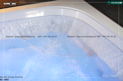 Bồn tắm massage Euroking EU – 1503 (Hệ thống các mắt massage, sủi khí lớn và tính năng tạo thác nước hiện đại)