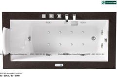 Bồn tắm massage Euroking EU – 208A / EU – 208B (Công nghệ Châu Âu)
