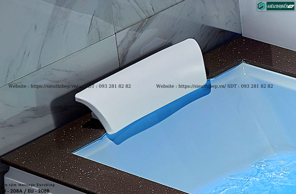 Bồn tắm massage Euroking EU – 208A / EU – 208B (Công nghệ Châu Âu)