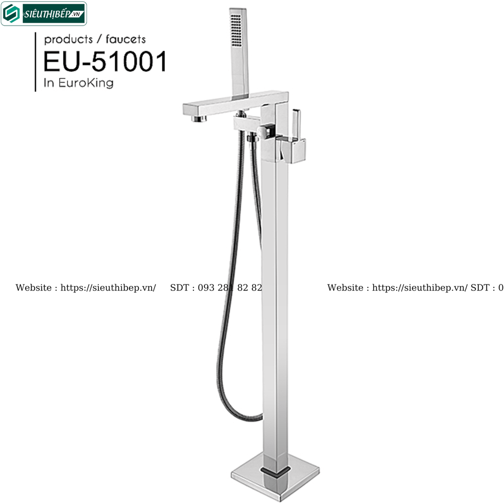 Vòi bồn tắm Euroking EU - 51001 / EU-51001 - 2