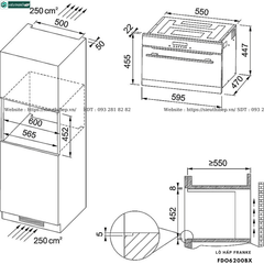 Lò hấp Franke FDO6200BX (30 Lít)