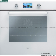 Lò nướng Franke CR 982 M BK DCT TFT / CR 982 M WH DCT TFT / CR 982 M XS DCT TFT (Âm tủ - Made in Italy)