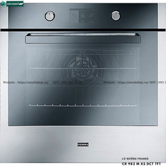 Lò nướng Franke CR 982 M BK DCT TFT / CR 982 M WH DCT TFT / CR 982 M XS DCT TFT (Âm tủ - Made in Italy)