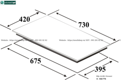 Bếp từ đôi Giovani G - 1022 TTS