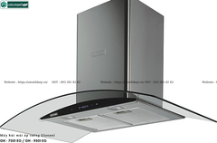 Máy hút mùi Giovani GH - 7501 EG / GH - 9501 EG (Áp tường, kính cong)