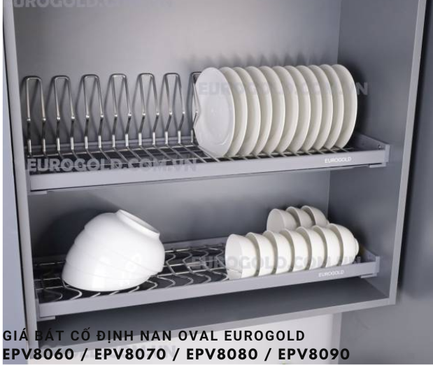 Giá bát cố định Eurogold EPV8060 / EPV8070 / EPV8080 / EPV8090 (Nan Oval)