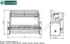 Giá bát di động Eurogold EVI160 /  EVI170 / EVI180 /EVI190 / EUI160 / EUI170 / EUI180 / EUI190