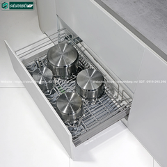 Giá xoong nồi tủ dưới Grob GOP304 (Nan Oval, inox mờ SUS304)