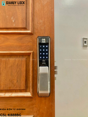 Khóa điện tử Giovani GSL - K888BG (Đen vàng) / GSL - K888BS (Đen bạc)