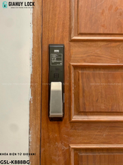 Khóa điện tử Giovani GSL - K888BG (Đen vàng) / GSL - K888BS (Đen bạc)