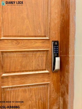 Khóa điện tử Giovani GSL - K888BG (Đen vàng) / GSL - K888BS (Đen bạc)