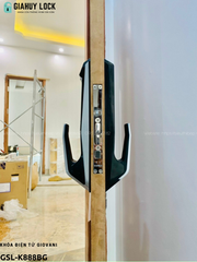 Khóa điện tử Giovani GSL - K888BG (Đen vàng) / GSL - K888BS (Đen bạc)
