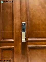 Khóa điện tử Giovani GSL - K888BG (Đen vàng) / GSL - K888BS (Đen bạc)