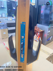 Khóa điện tử Giovani GSL - K888BG (Đen vàng) / GSL - K888BS (Đen bạc)