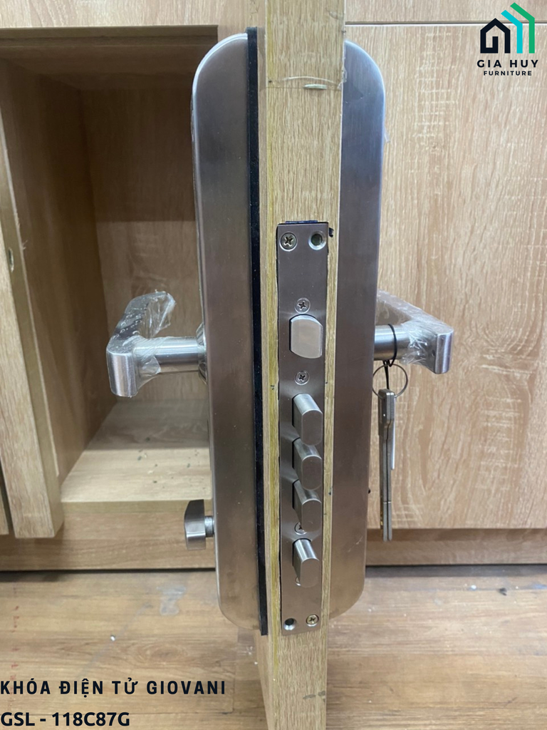 Khoá điện tử Giovani GSL - 118C87GL (Bên trái) / GSL - 118C87GR (Bên phải)
