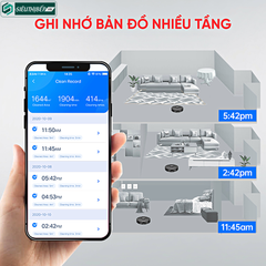 Robot hút bụi lau nhà Hubert HB - S68 - W Plus / HB - S68 - B Plus