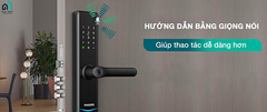 Khóa điện tử Philips 7300 (Mở khóa bằng Bluetooth thông minh)