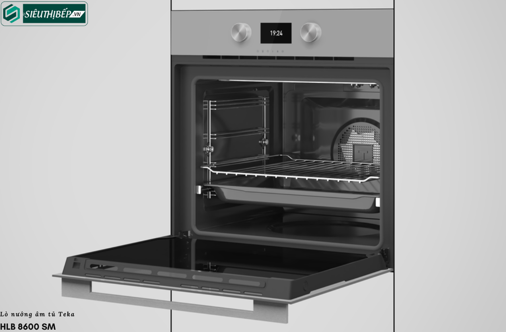Lò nướng Teka HLB 8600 BK / HLB 8600 SM (71 Lít - Âm tủ)
