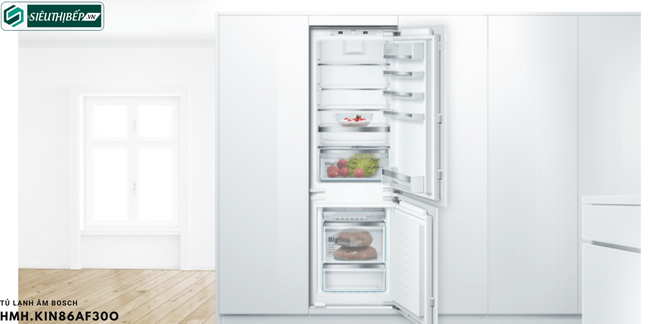 Tủ lạnh Bosch HMH KIN86AF30O - Serie 6 (Âm - Made in Germany)
