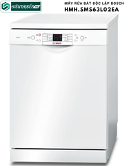 Máy rửa bát Bosch HMH SMS63L02EA - Serie 6 (Độc lập - 12 bộ đồ ăn Châu Âu)