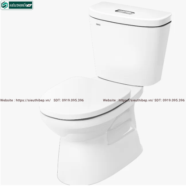 Bồn cầu 2 khối Inax C-306VA (C306VN) - Nắp thường