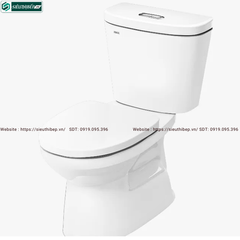 Bồn cầu 2 khối Inax C-306VAN (C306VAN) - Nắp Êm