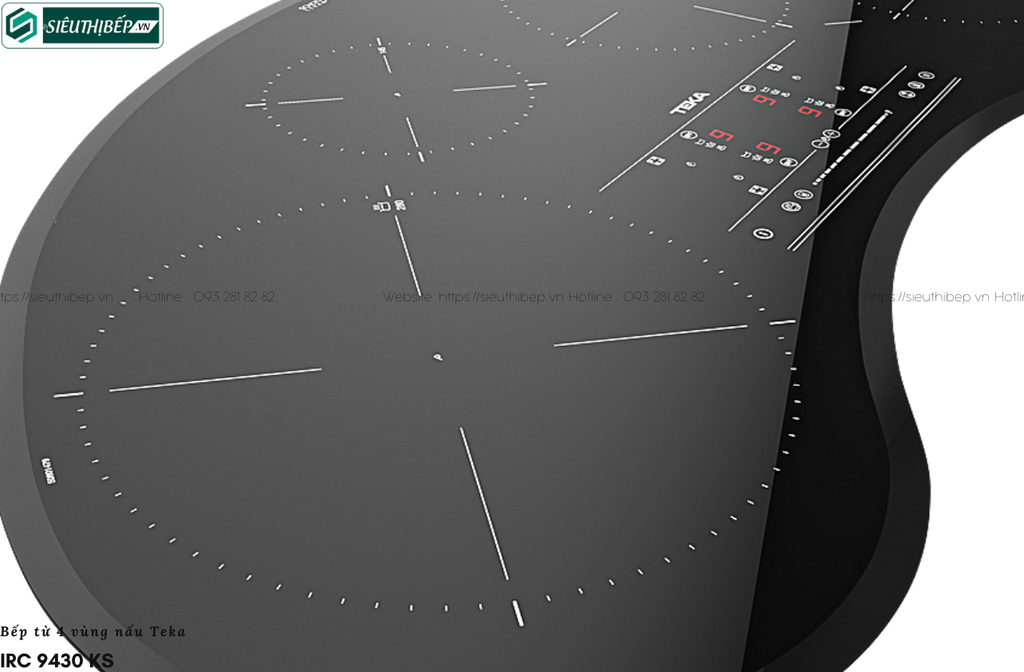 Bếp từ Teka IRC 9430 KS (4 vùng nấu - Made in Turkey)